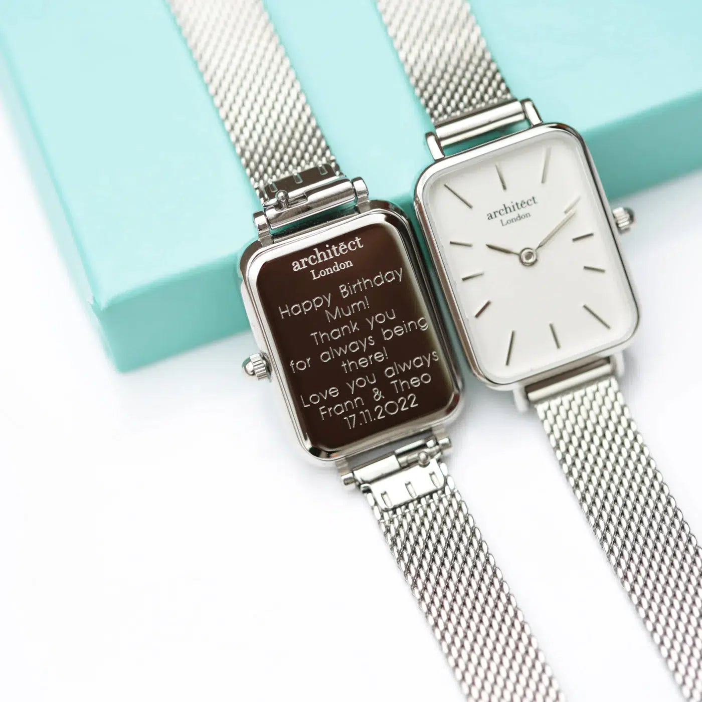 Ladies Architēct Lille - Personalised Ladies' Watch - Cloud Silver-NEVANNA