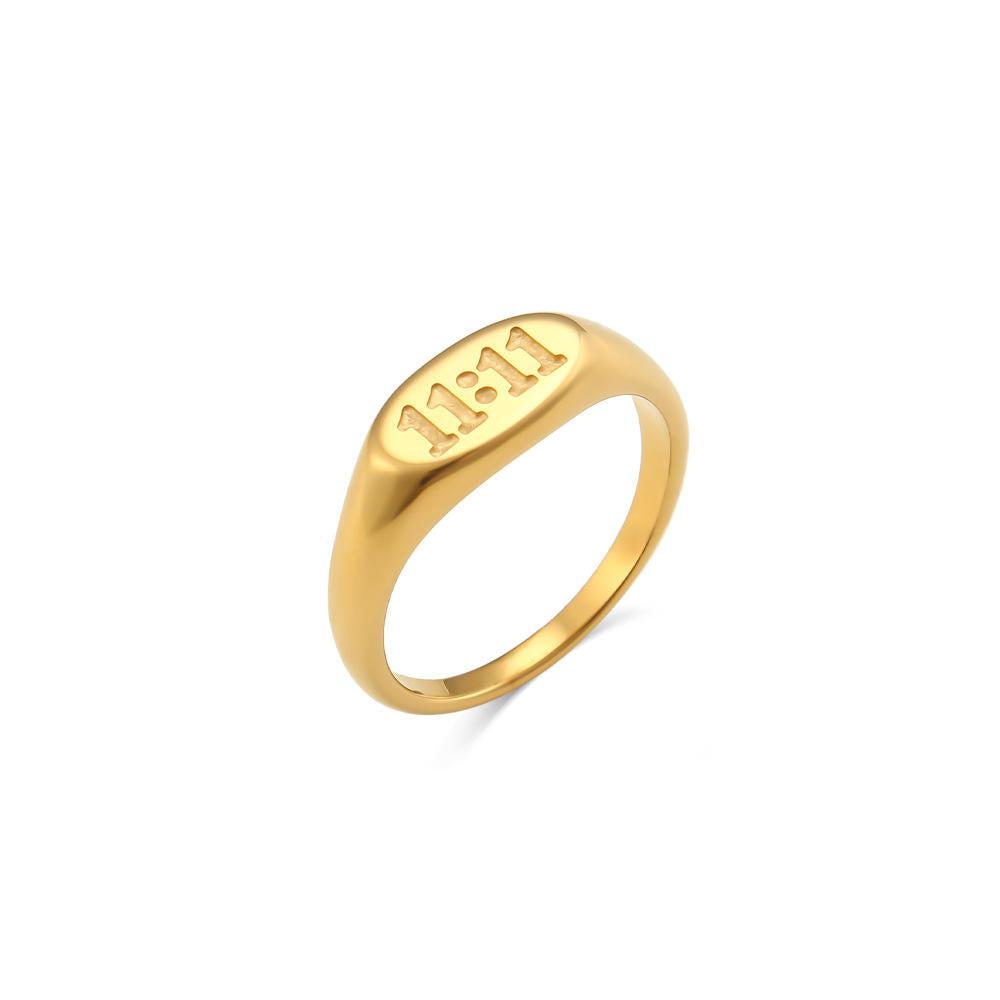 11:11 Angel Number Ring-Rings-NEVANNA