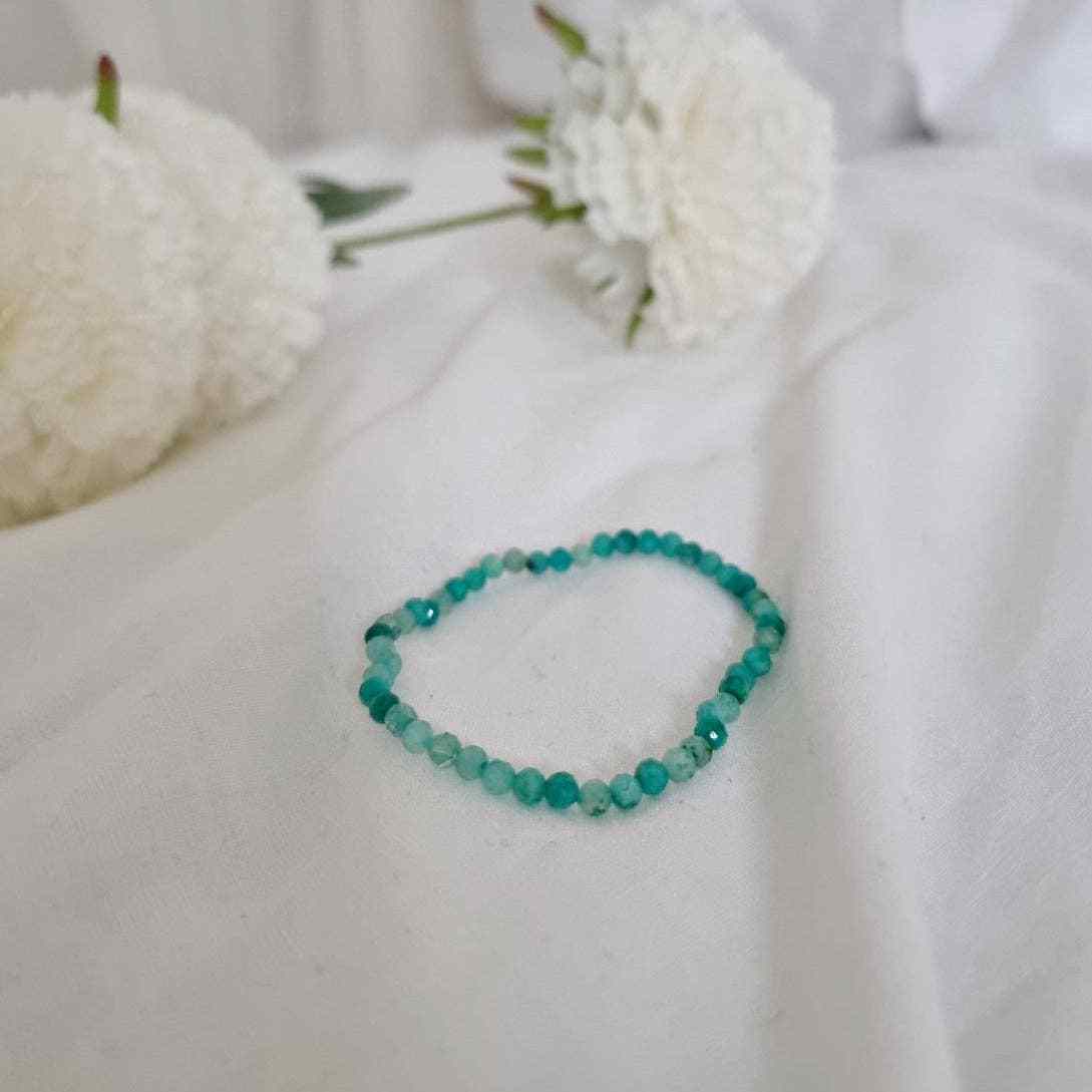 Tiny Amazonite Bracelet-Bracelets-NEVANNA