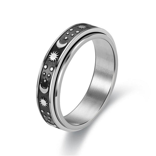 Galaxy Spinner Ring-Rings-NEVANNA