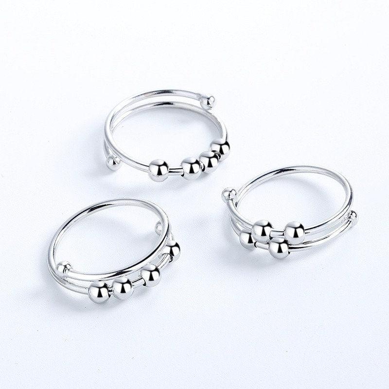 Anti-Stress Anxiety Fidget Beads Ring-Rings-NEVANNA