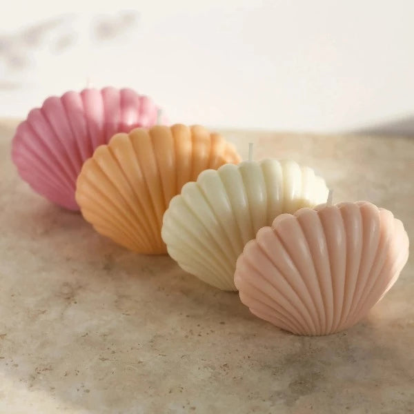 Soy Wax Seashell Candle-Decor-NEVANNA