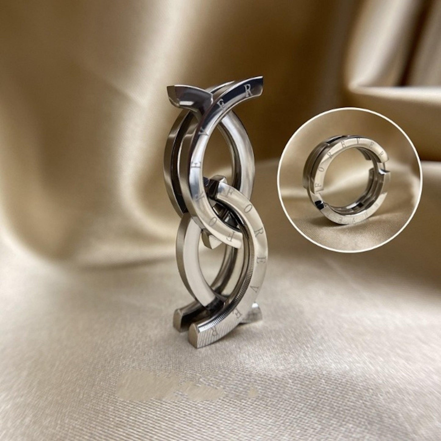 Unique Convertible Anti Anxiety Stress Ring-Rings-NEVANNA