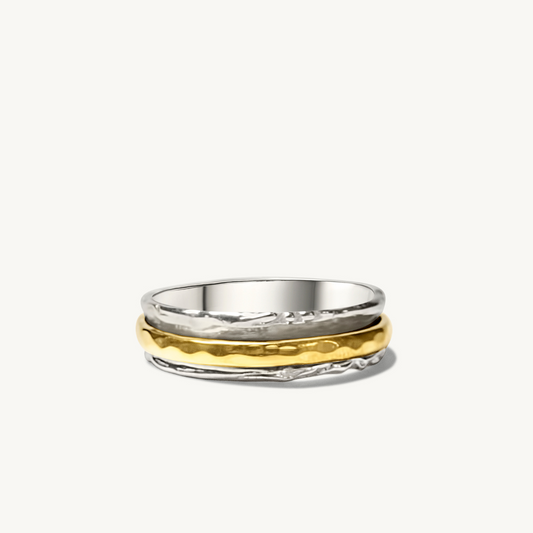 Andy Classy Spinning Brass Ring-Rings-NEVANNA
