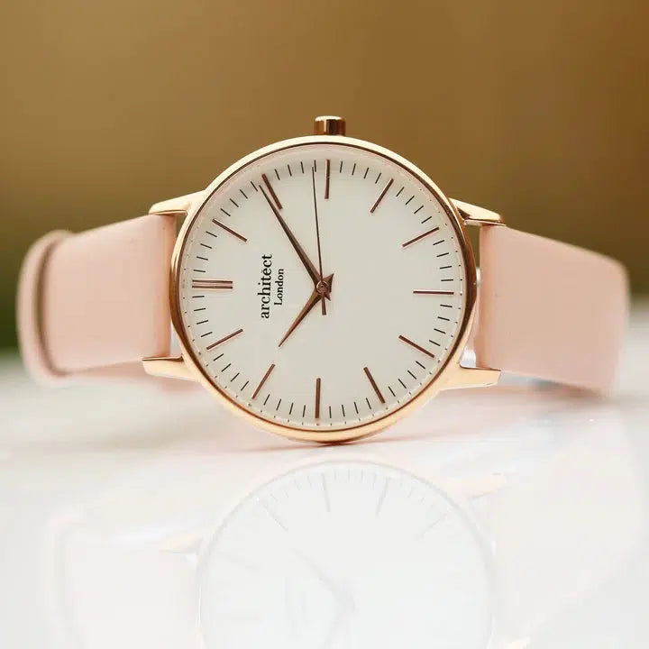 Personalized Ladies Watch - Architēct Blanc-NEVANNA