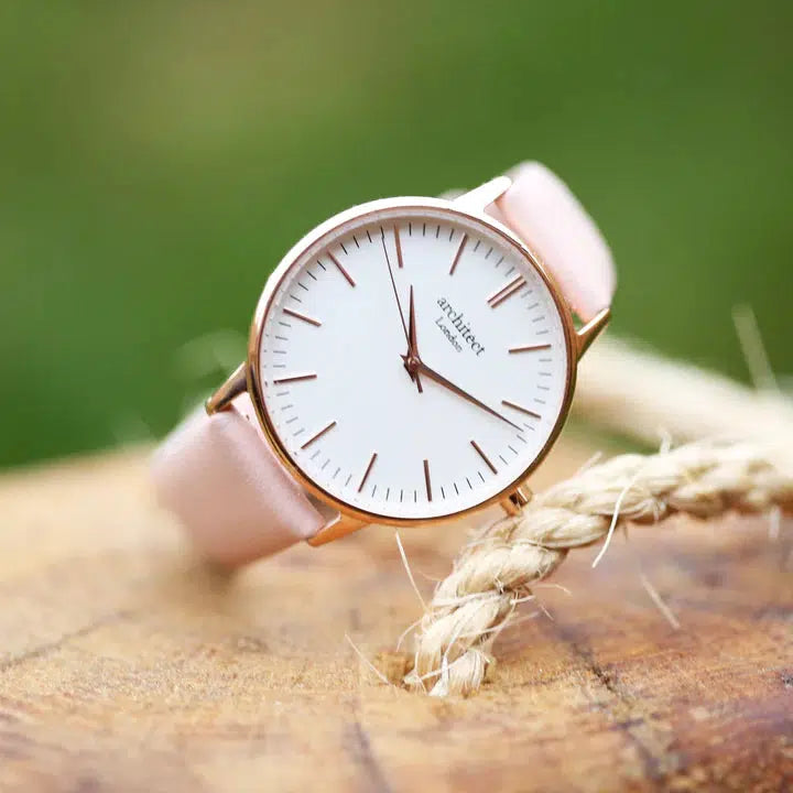 Personalized Ladies Watch - Architēct Blanc-NEVANNA