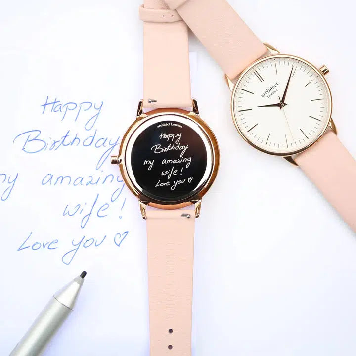 Personalized Ladies Watch - Architēct Blanc-NEVANNA