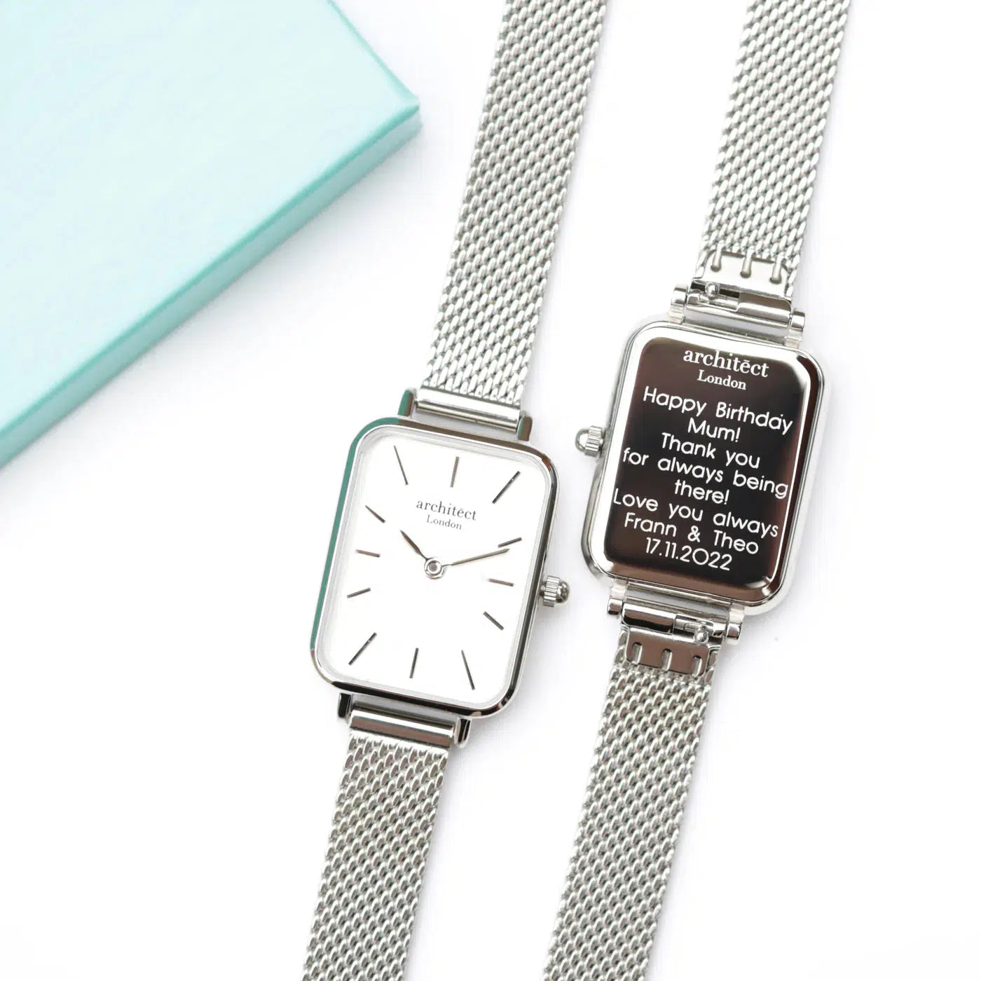 Ladies Architēct Lille - Personalised Ladies' Watch - Cloud Silver-NEVANNA