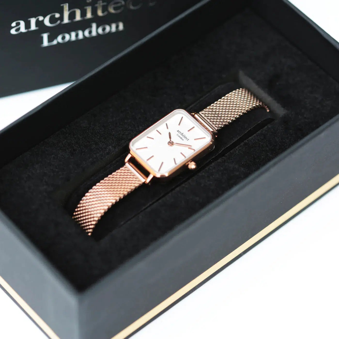 Ladies Architēct Lille Personalised Ladies' Watch - Rose Gold-NEVANNA