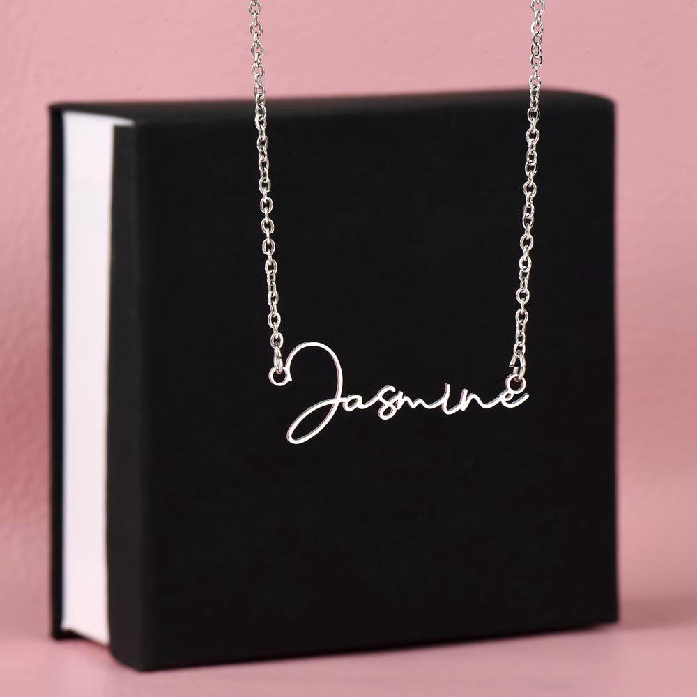 Custom Name Handwriting Necklace-Jewelry-NEVANNA