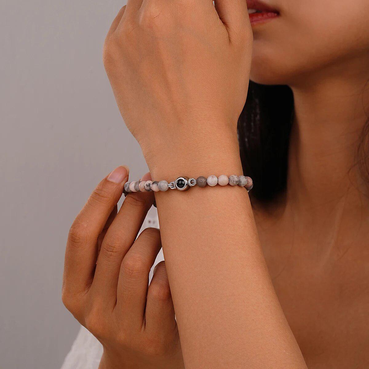 Custom Natural Stone Bracelet-Bracelets-NEVANNA