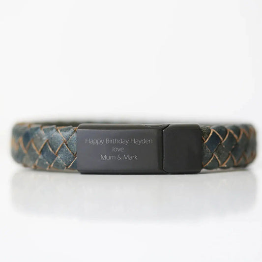 Customised Antique Style Iron Bracelet-Bracelets-NEVANNA