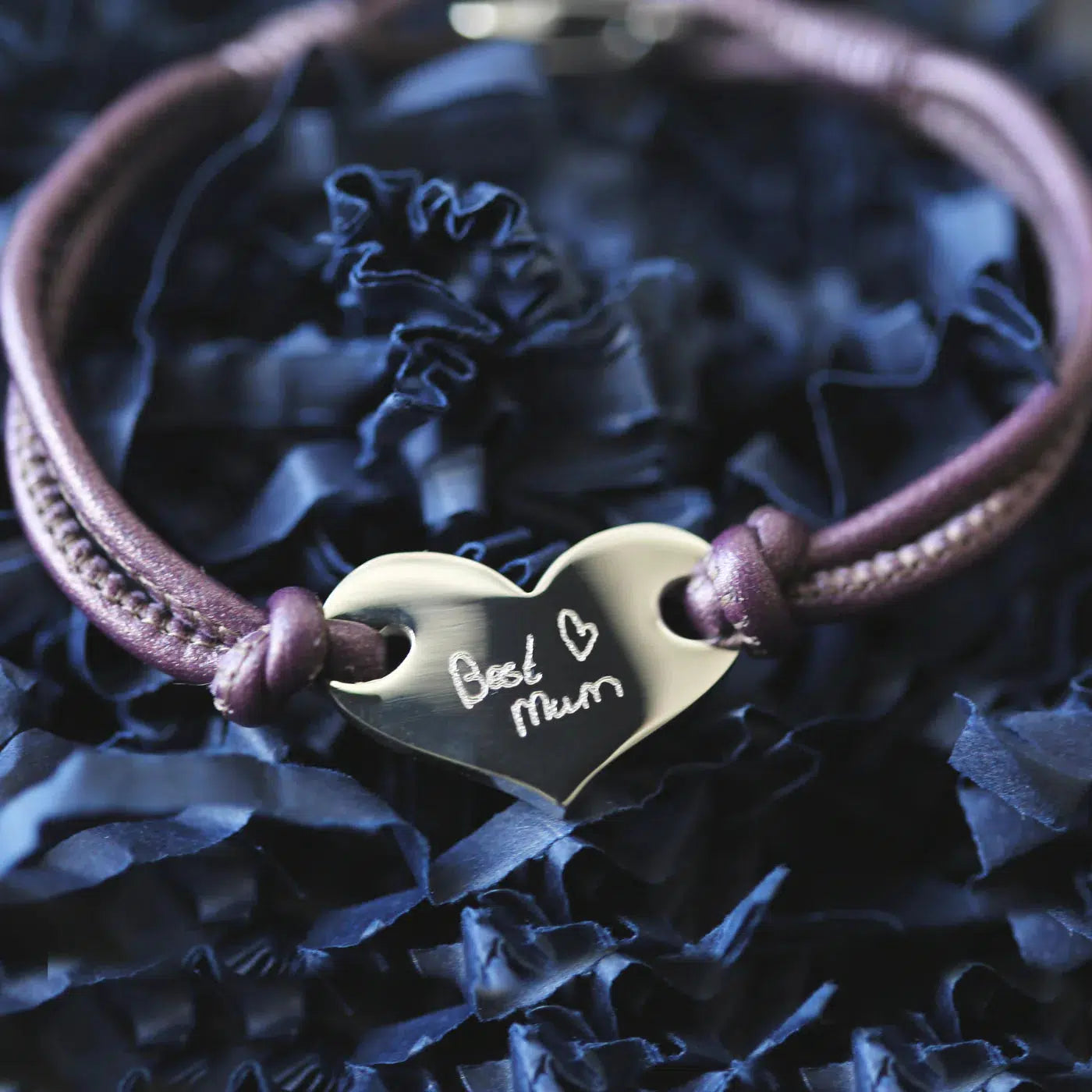 Handwriting Hearts Forever Bracelet-Bracelets-NEVANNA