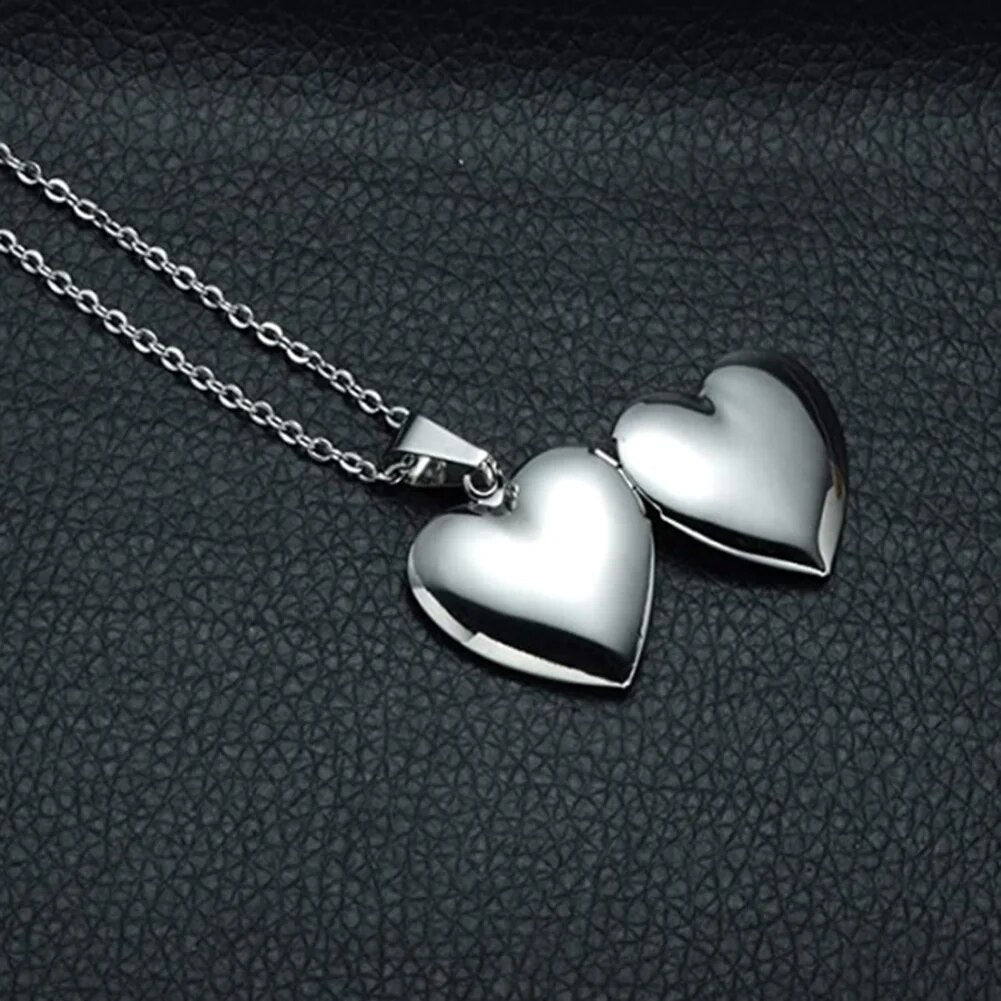 Heart Locket Necklace-Necklaces-NEVANNA