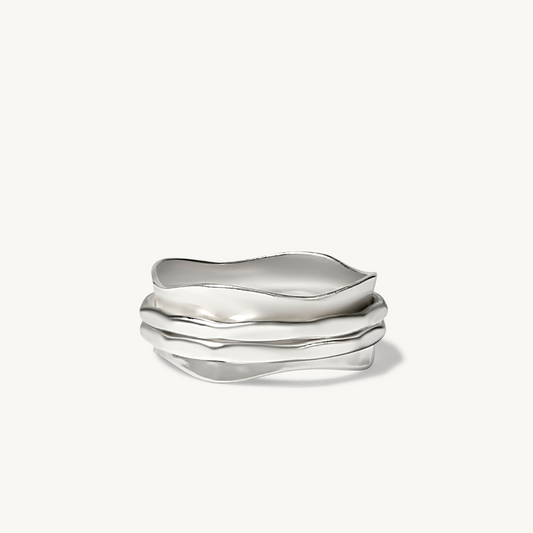 Waves - Spinner Ring-Rings-NEVANNA