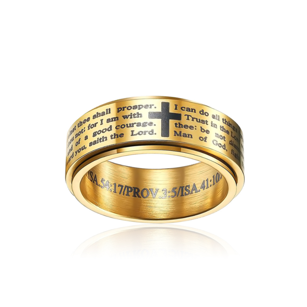 Christian Scripture Spinner Ring-Rings-NEVANNA