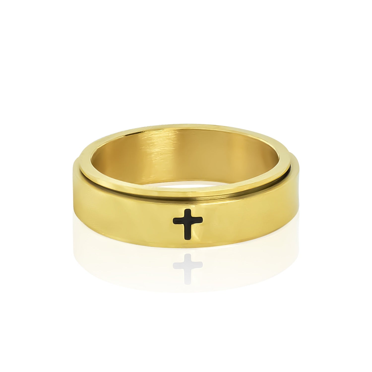 Cross Spinner Ring-Rings-NEVANNA