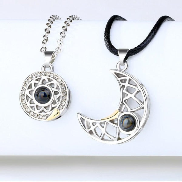 sun and moon necklace