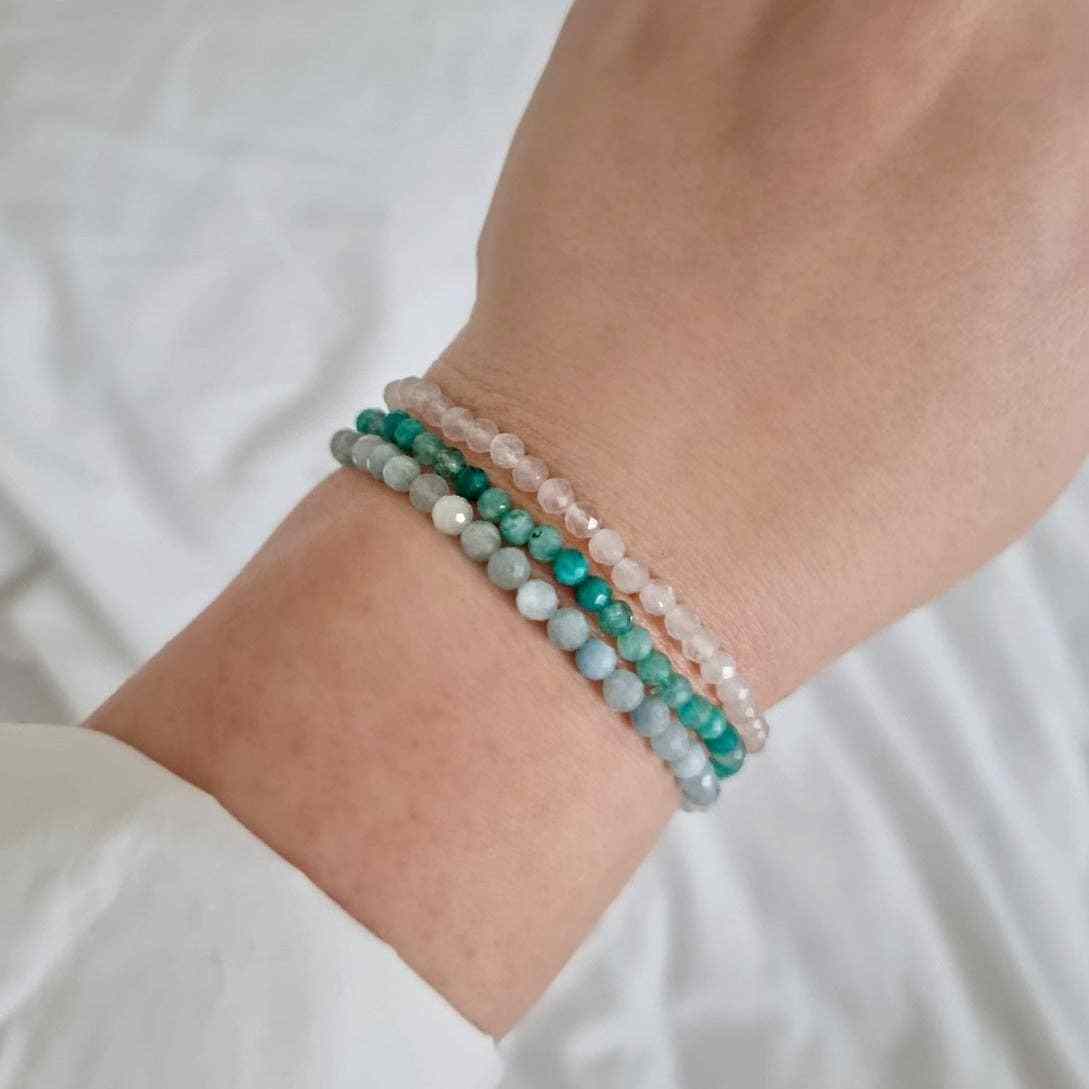 Tiny Amazonite Bracelet-Bracelets-NEVANNA