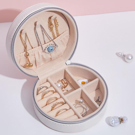 Dina Portable Jewelry Storage Box-Jewelry Holders-NEVANNA