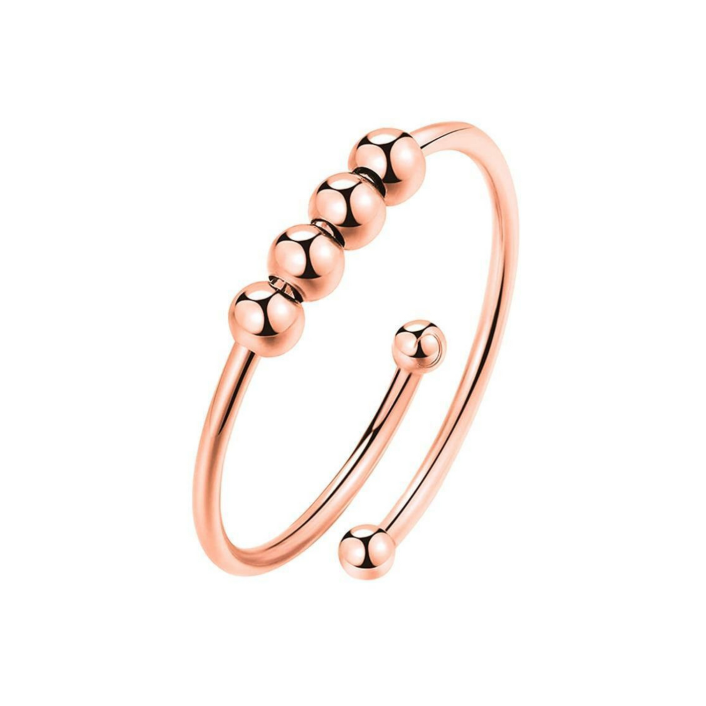 Anti-Stress Anxiety Fidget Beads Ring-Rings-NEVANNA