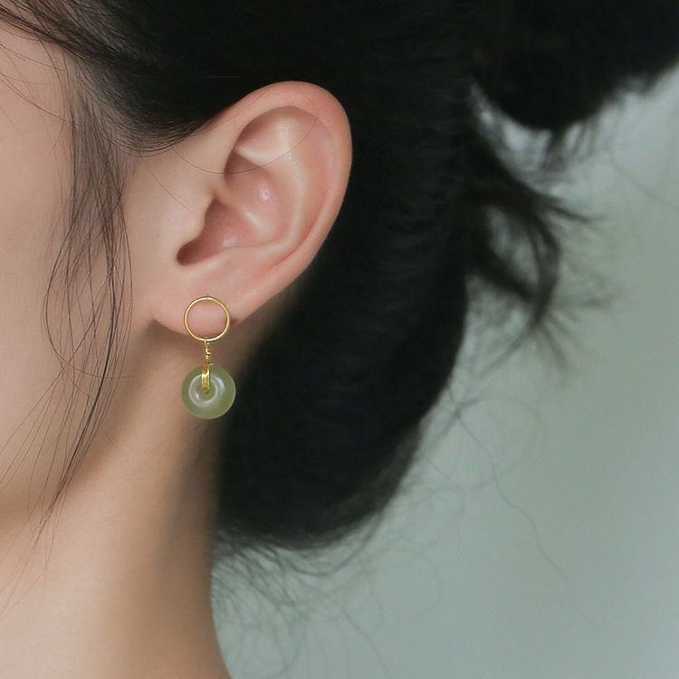 Jade Earrings-Earrings-NEVANNA