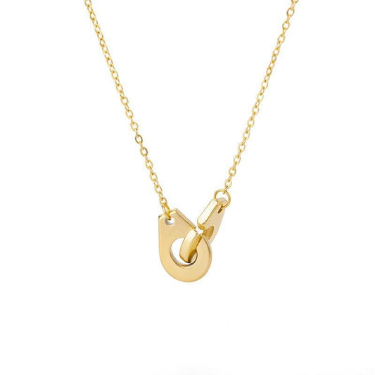 Minimalist Handcuff Necklace-Necklace-NEVANNA