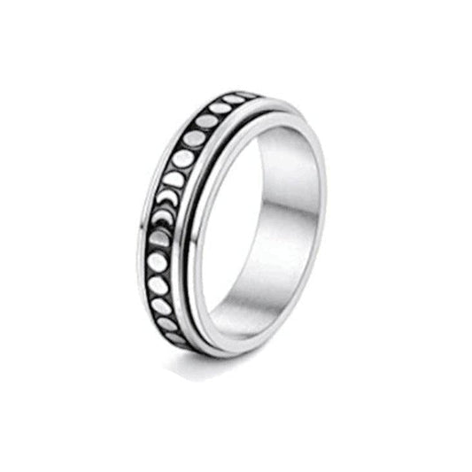 Moon Spinner Band-Rings-NEVANNA