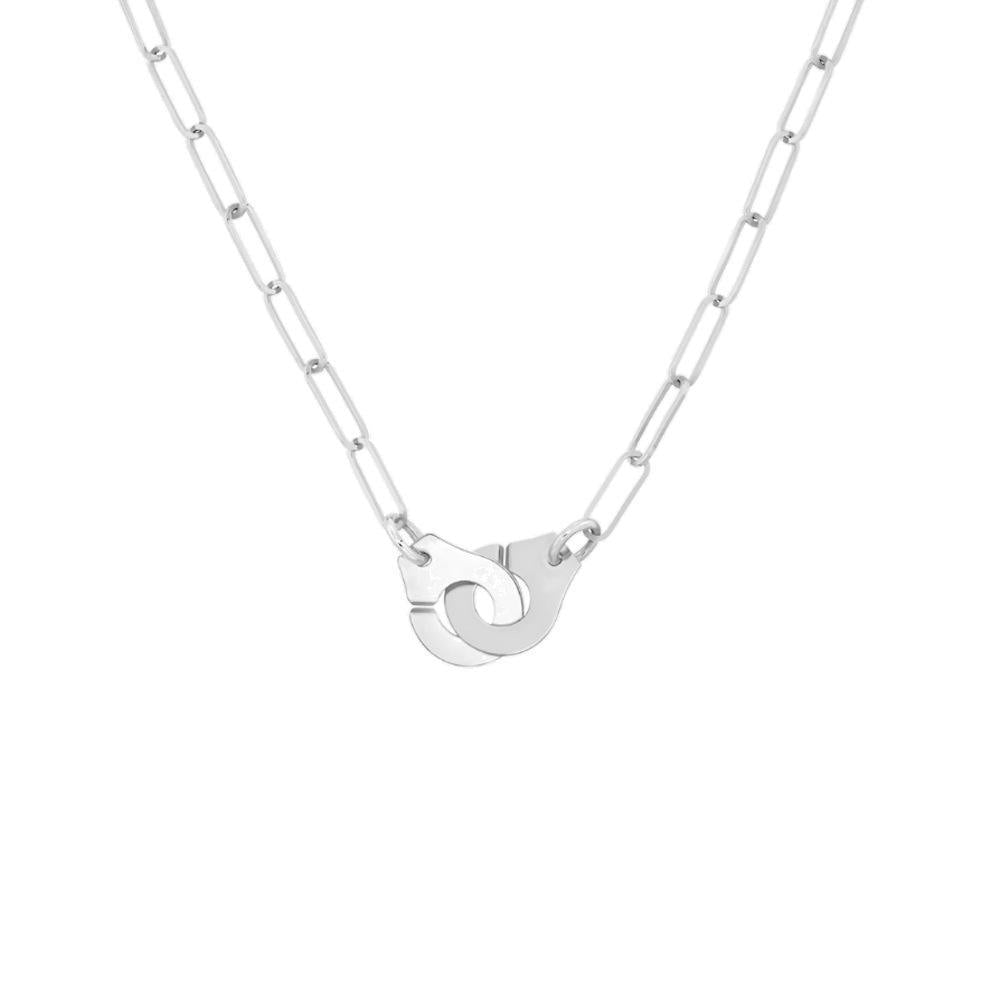 Paper Clip Handcuff Necklace-Necklace-NEVANNA