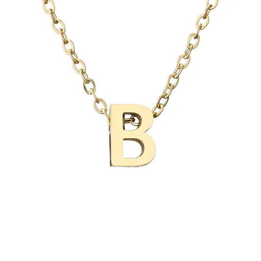 Simple Initial Necklace-Necklaces-NEVANNA