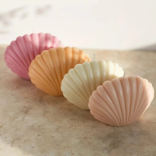 Soy Wax Seashell Candle-Decor-NEVANNA