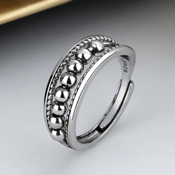 Fidget ring silver new arrivals